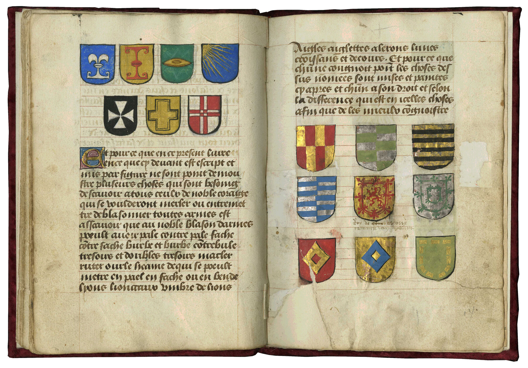 The Dos and Don’ts of Medieval Heraldry : Medieval Text Manuscripts