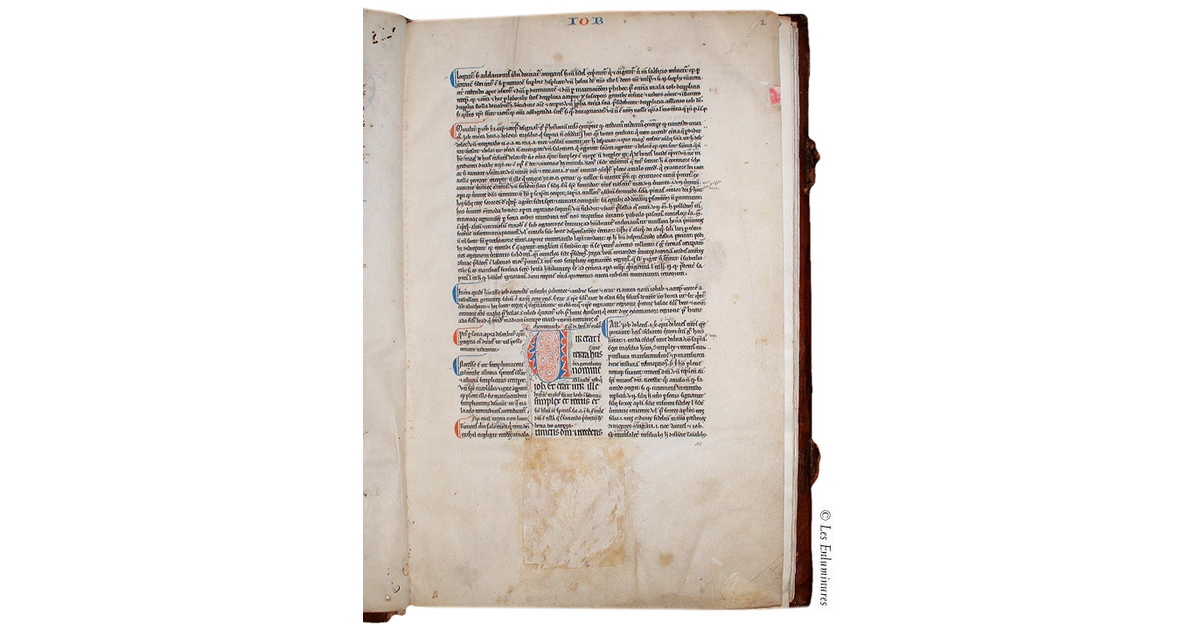 Job Bible Illuminated Manuscripts Medieval Text Manuscripts