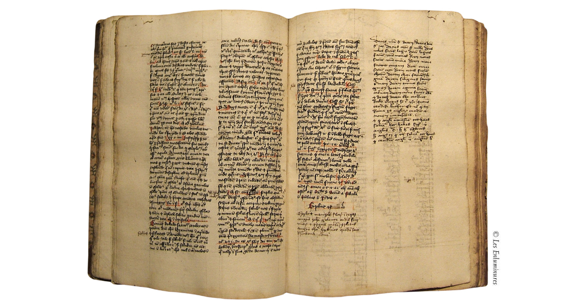 Sermons Medieval Manuscripts Rare : Medieval Text Manuscripts