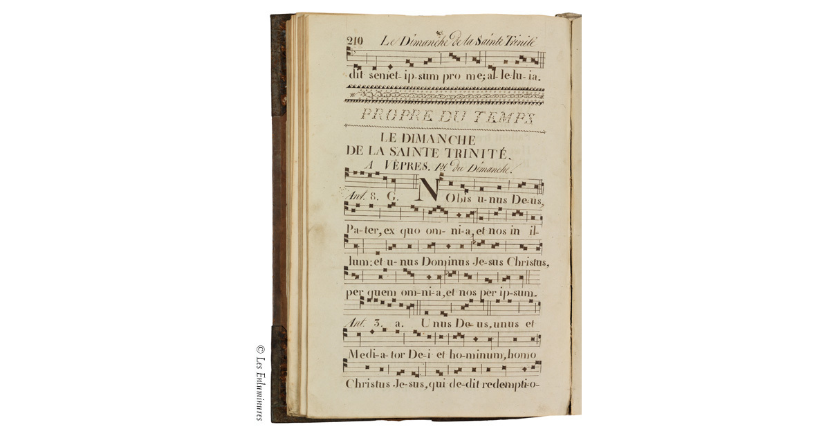 Antiphonal Medieval Manuscripts Noted : Medieval Text Manuscripts