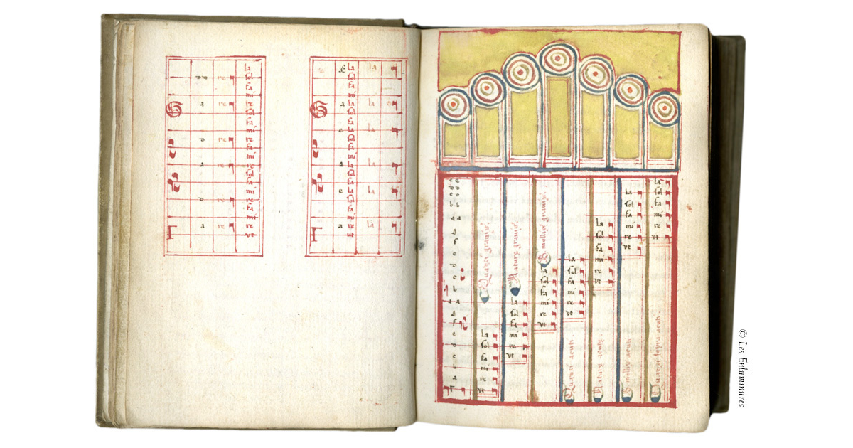 Cantorinus Text Illuminated Carthusian Manuscript : Medieval Text ...