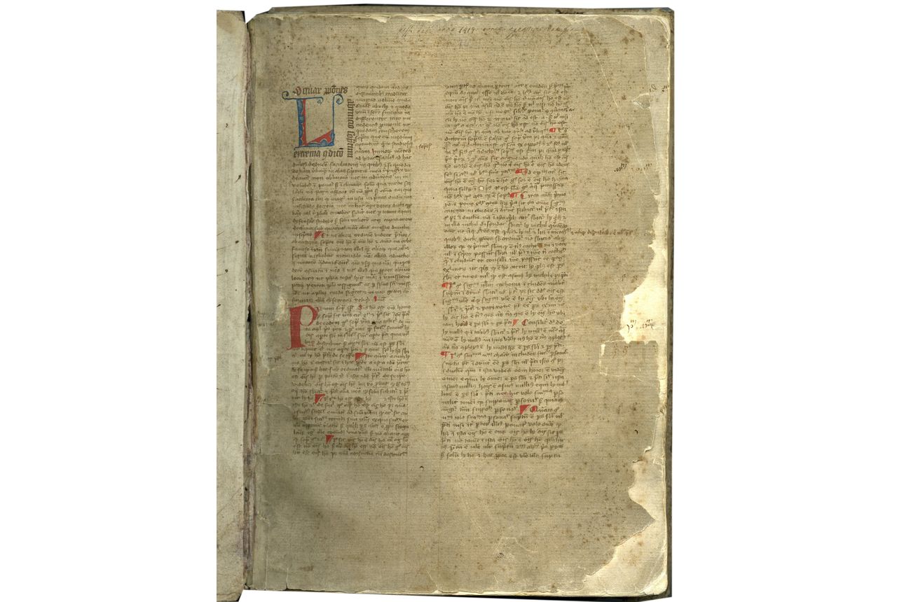 Venetus - Golden Sophisms - Medieval Manuscript : Medieval Text Manuscripts