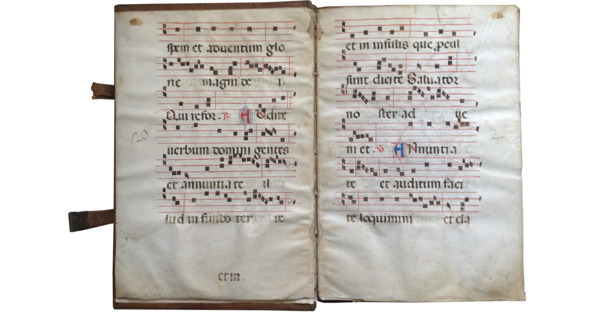Choir Book : Medieval Text Manuscripts