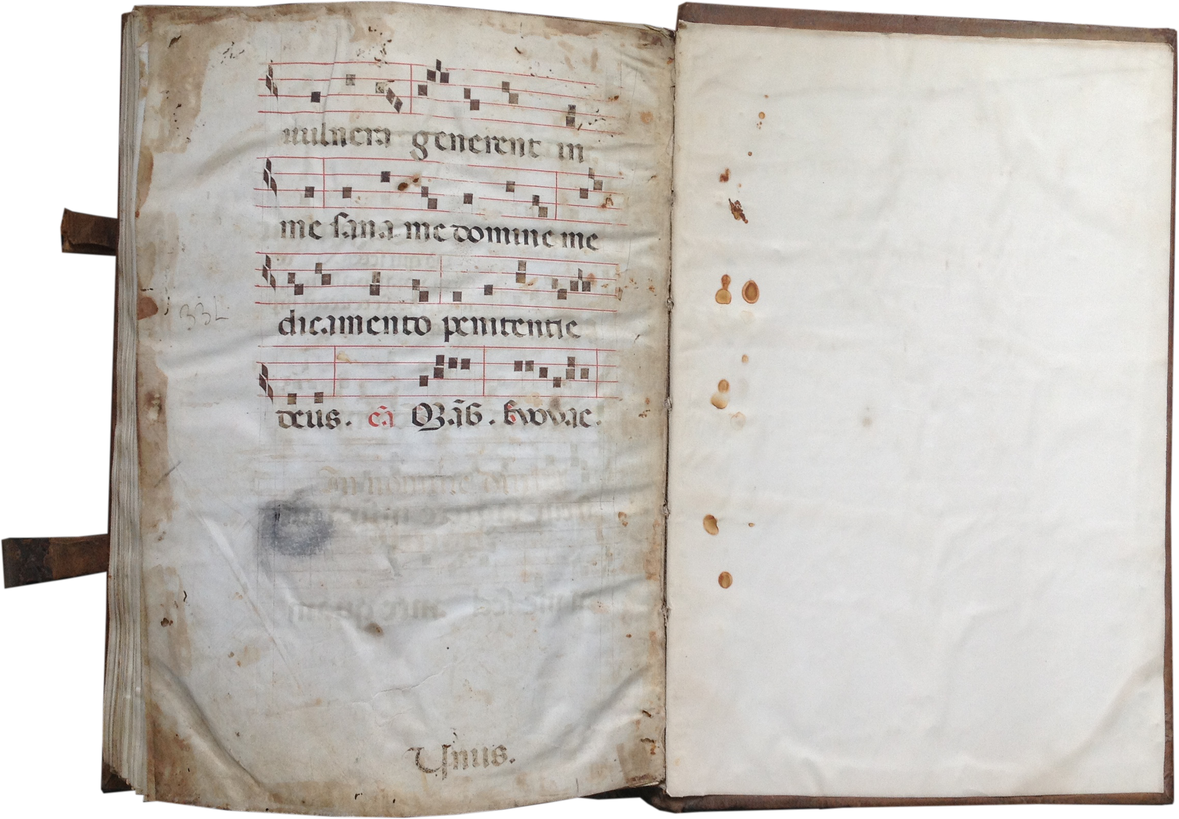 Choir Book : Medieval Text Manuscripts
