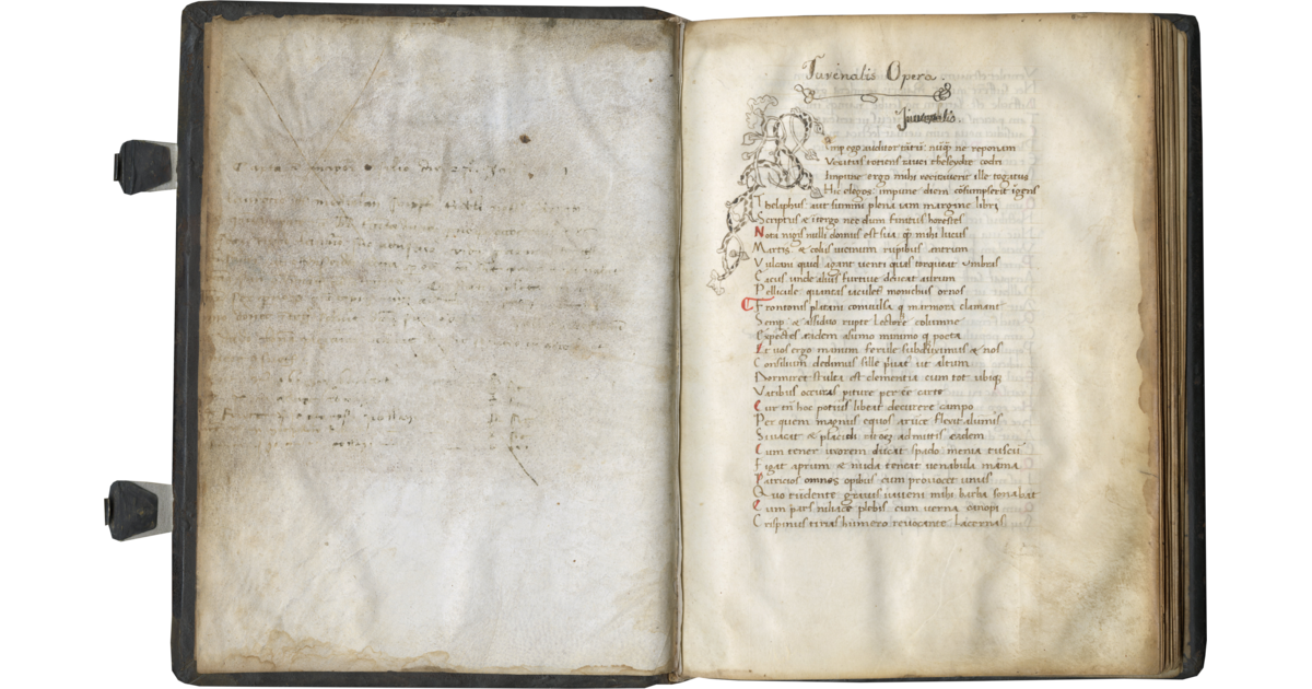 Juvenal : Medieval Text Manuscripts