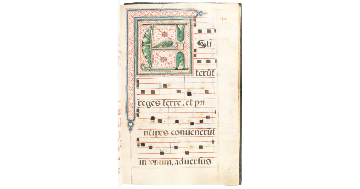 Choir Book : Medieval Text Manuscripts