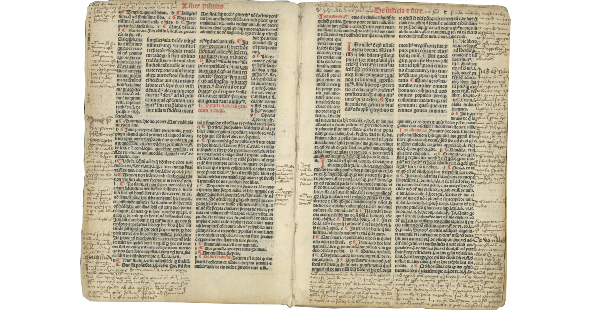 Justinianus Institutiones : Medieval Text Manuscripts