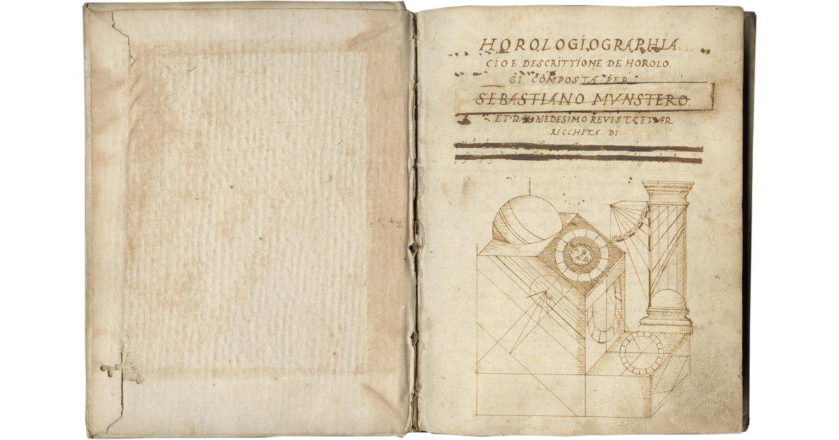 Treastise on Sundials : Medieval Text Manuscripts