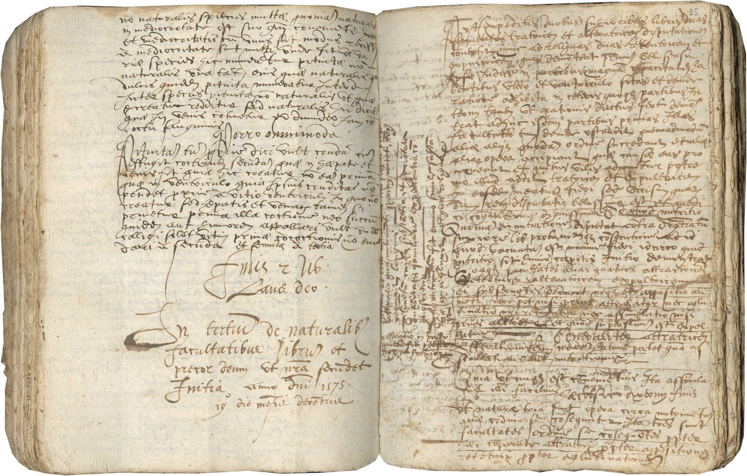 Medical notes from a student : Medieval Text Manuscripts
