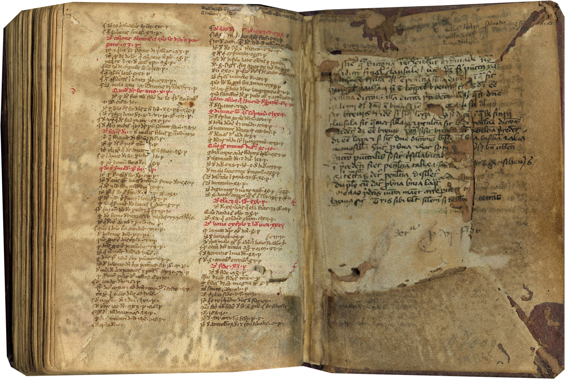 Miscellany of Patristic and Monastic Texts : Medieval Text Manuscripts
